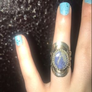 Blue vintage Ring
